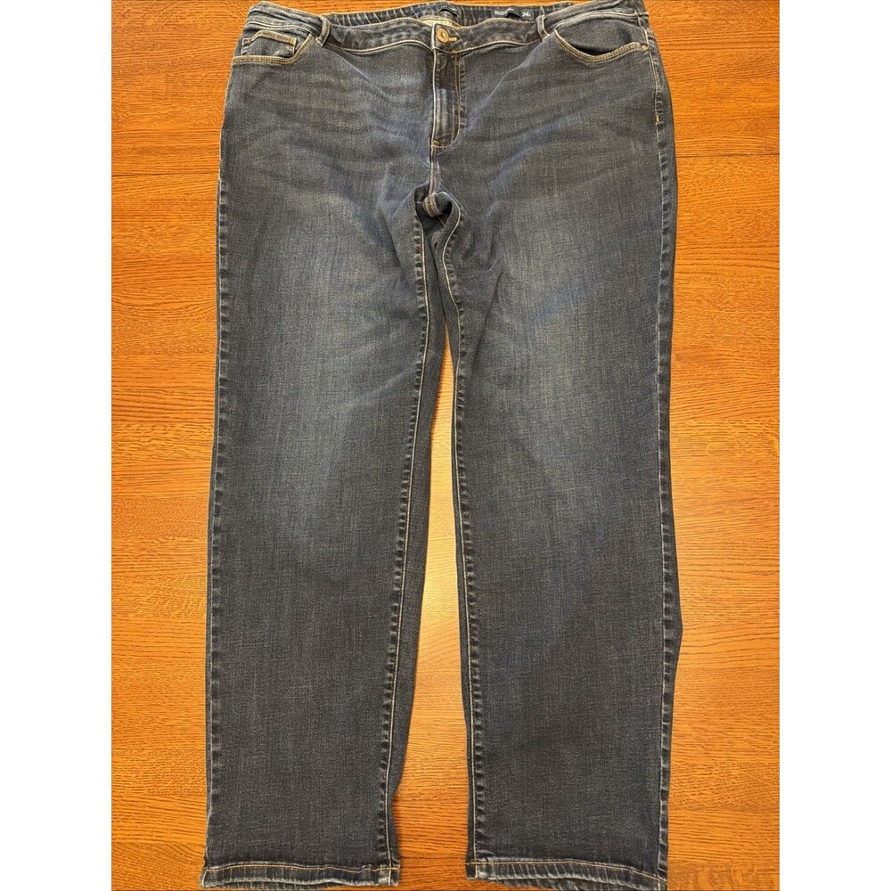 J Jill Denim Boyfriend Relaxed Fit Jeans Women's  24R Straight Leg Medium Wash